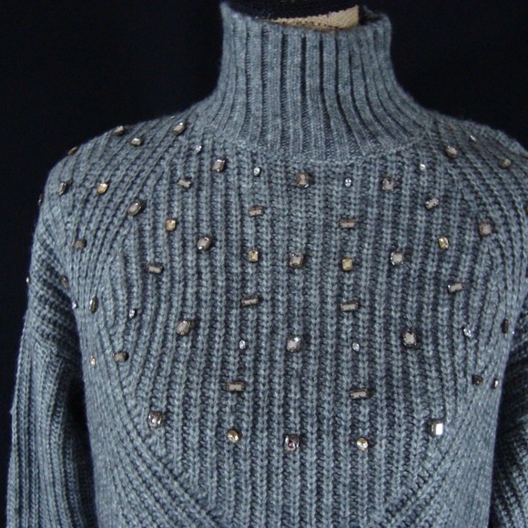 **NWOT Lane Bryant Turtle Neck Embellished - Picture 3 of 5